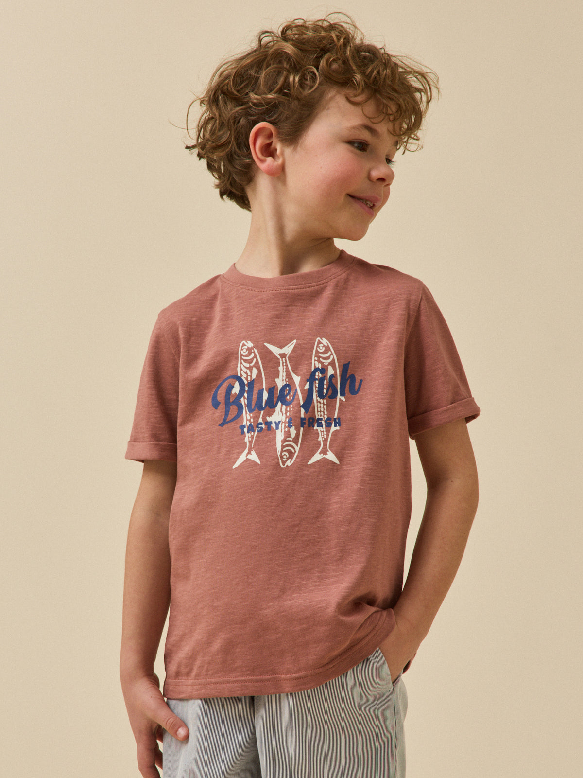 T-shirt imprimé garçon - Coton biologique
