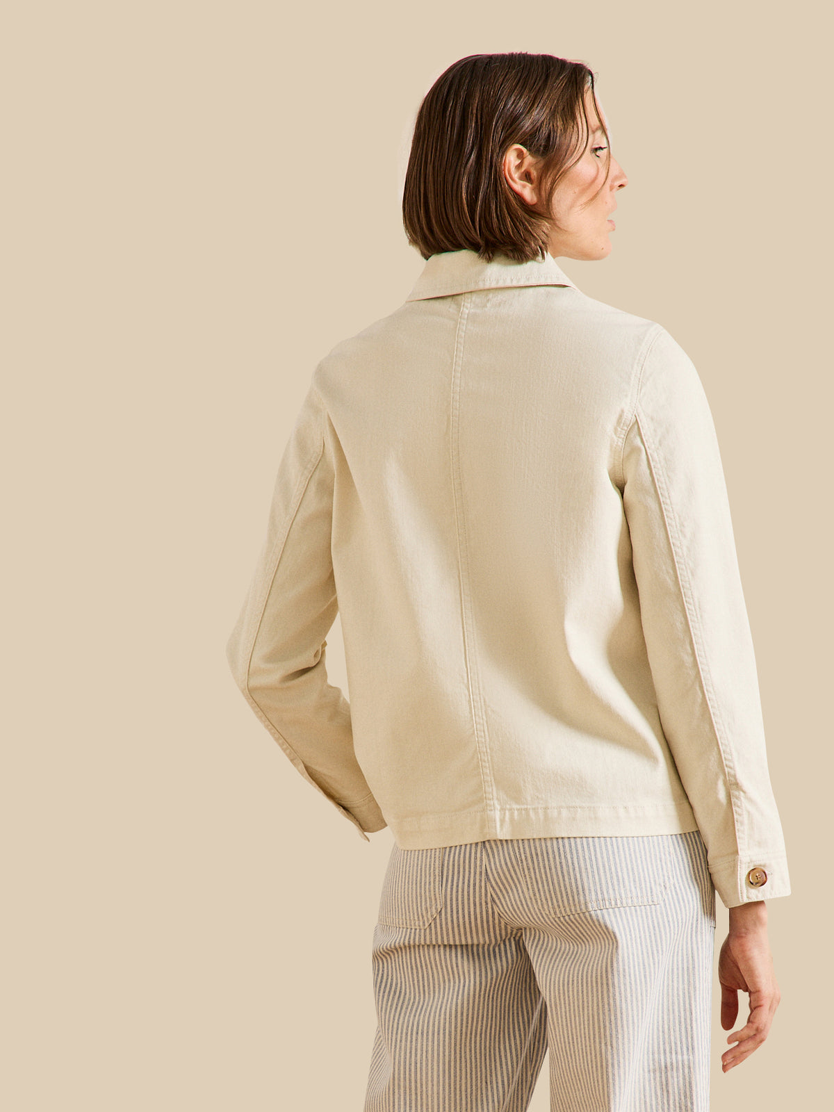 Veste worker femme coton