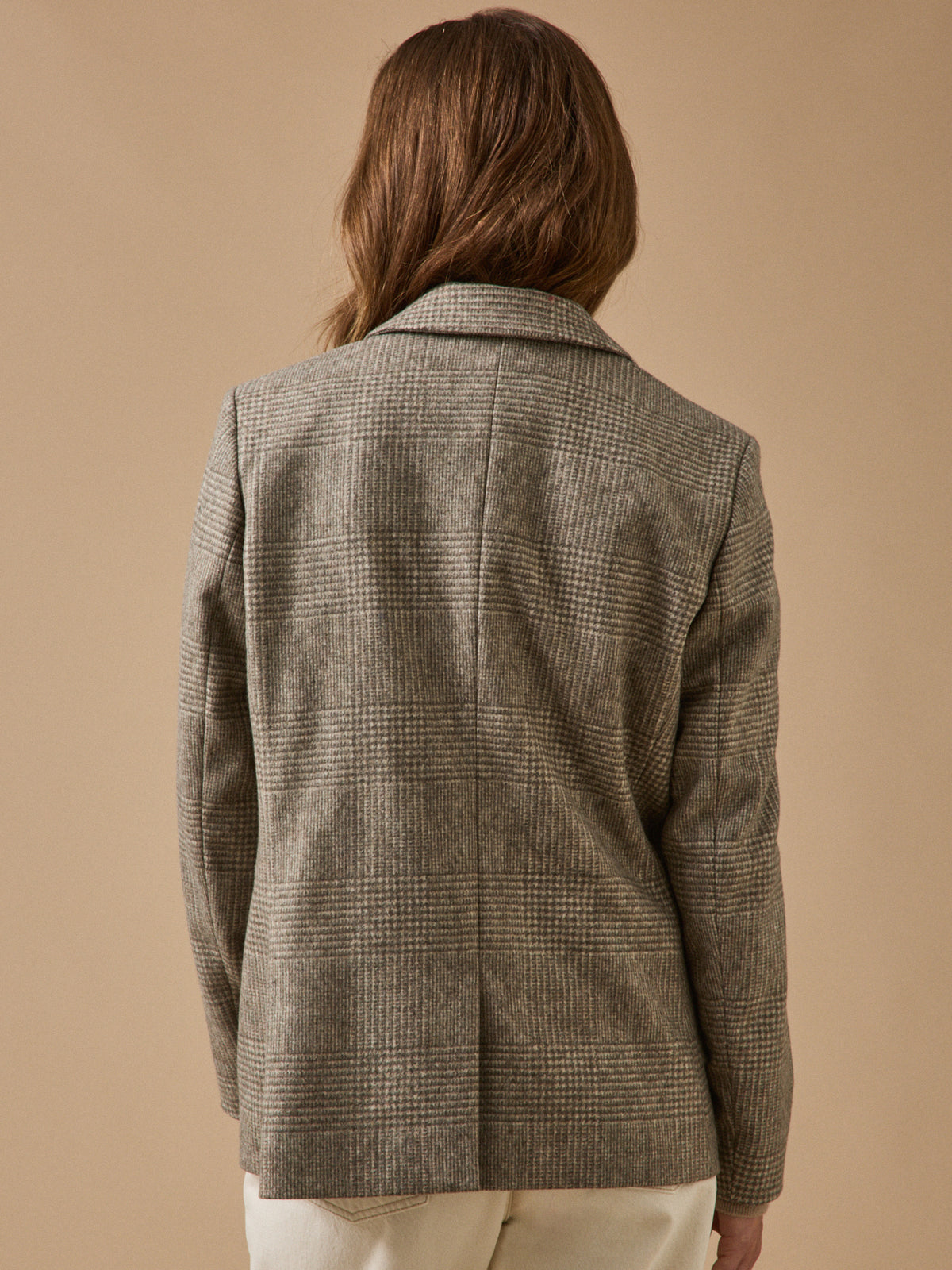 Veste prince de galles femme