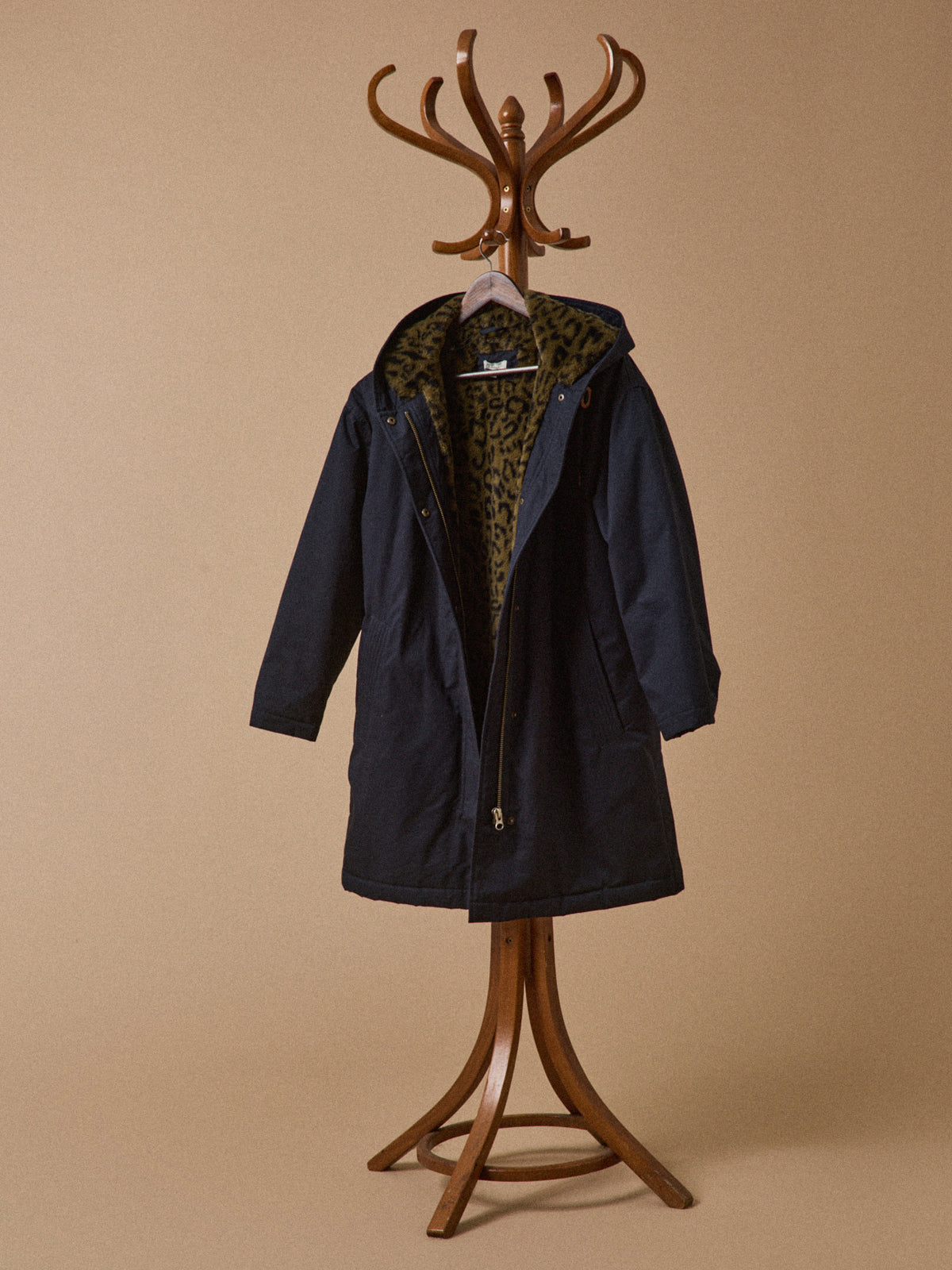 Parka mi-longue femme doublée imitation fourrure