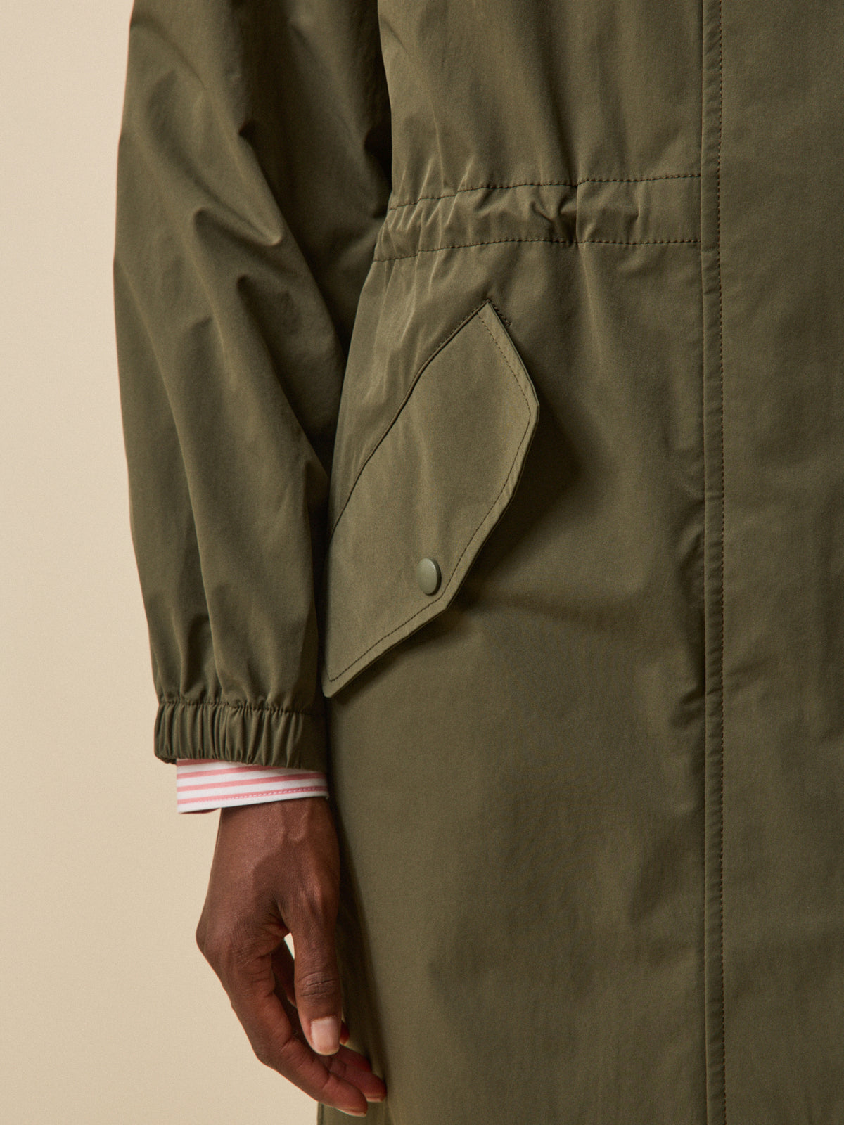 Parka ultra light longue femme