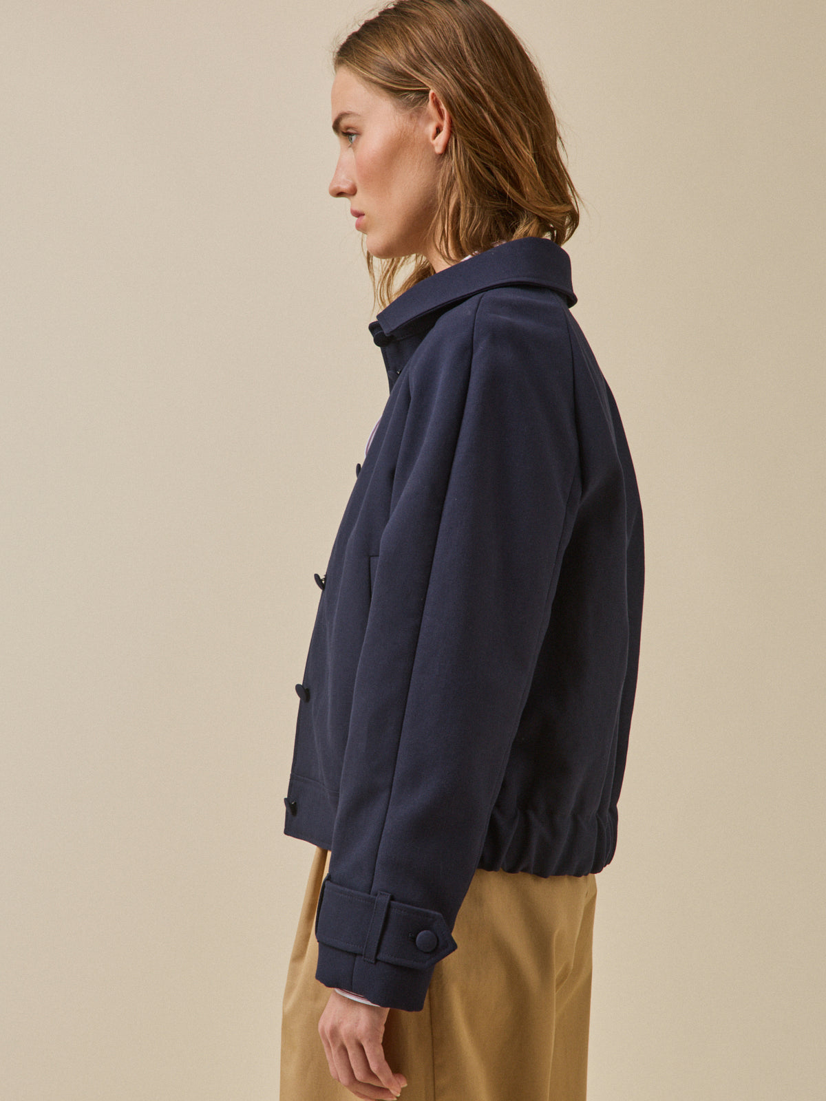 Blouson veste double face femme
