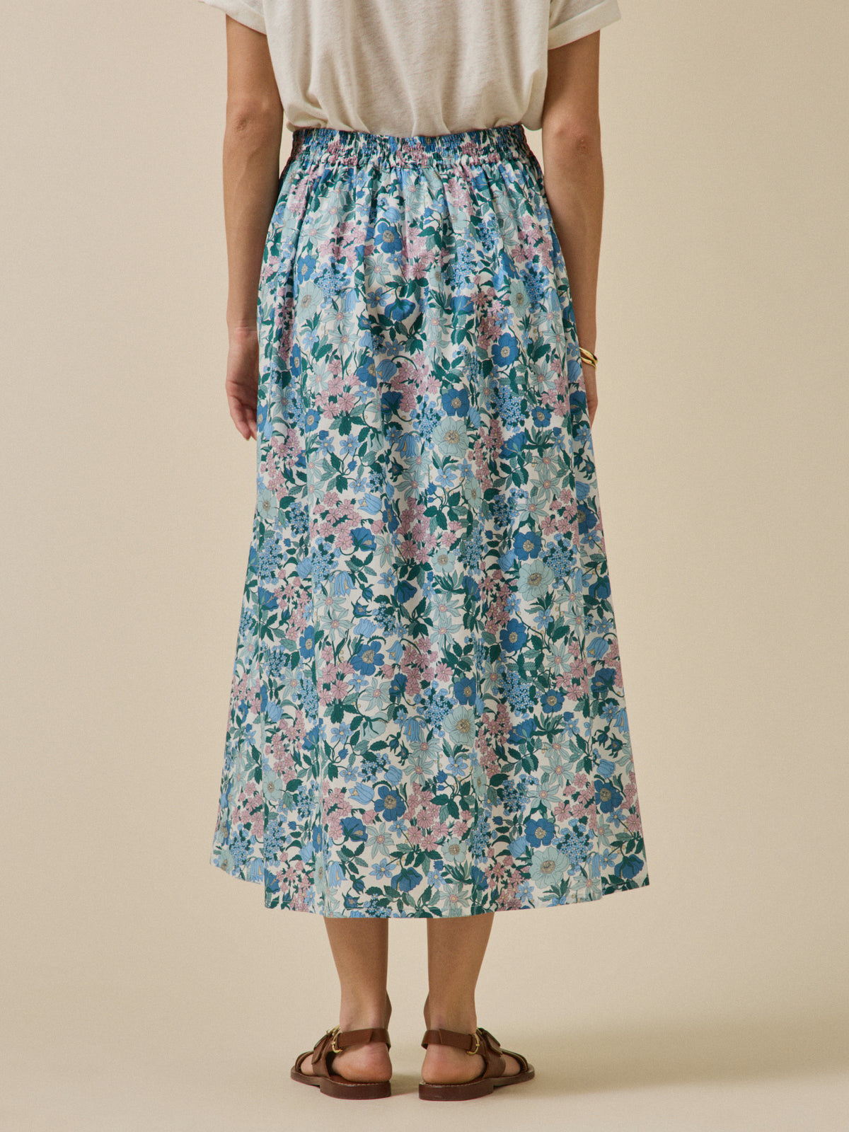 Jupe longue femme tissu Liberty - Limited Collection