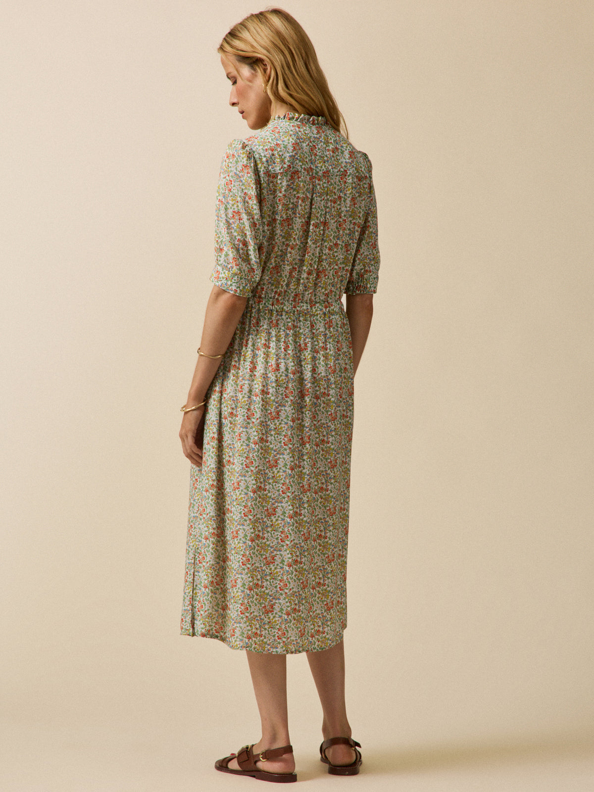 Robe longue femme tissu Liberty - Limited Collection