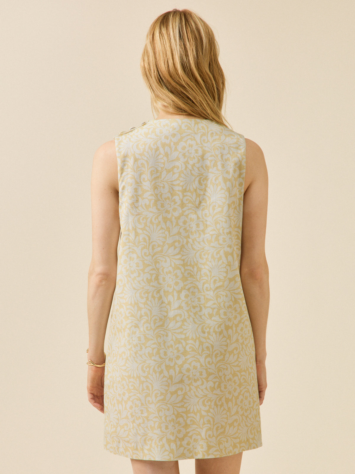 Robe chasuble femme imprimé Wallpaper