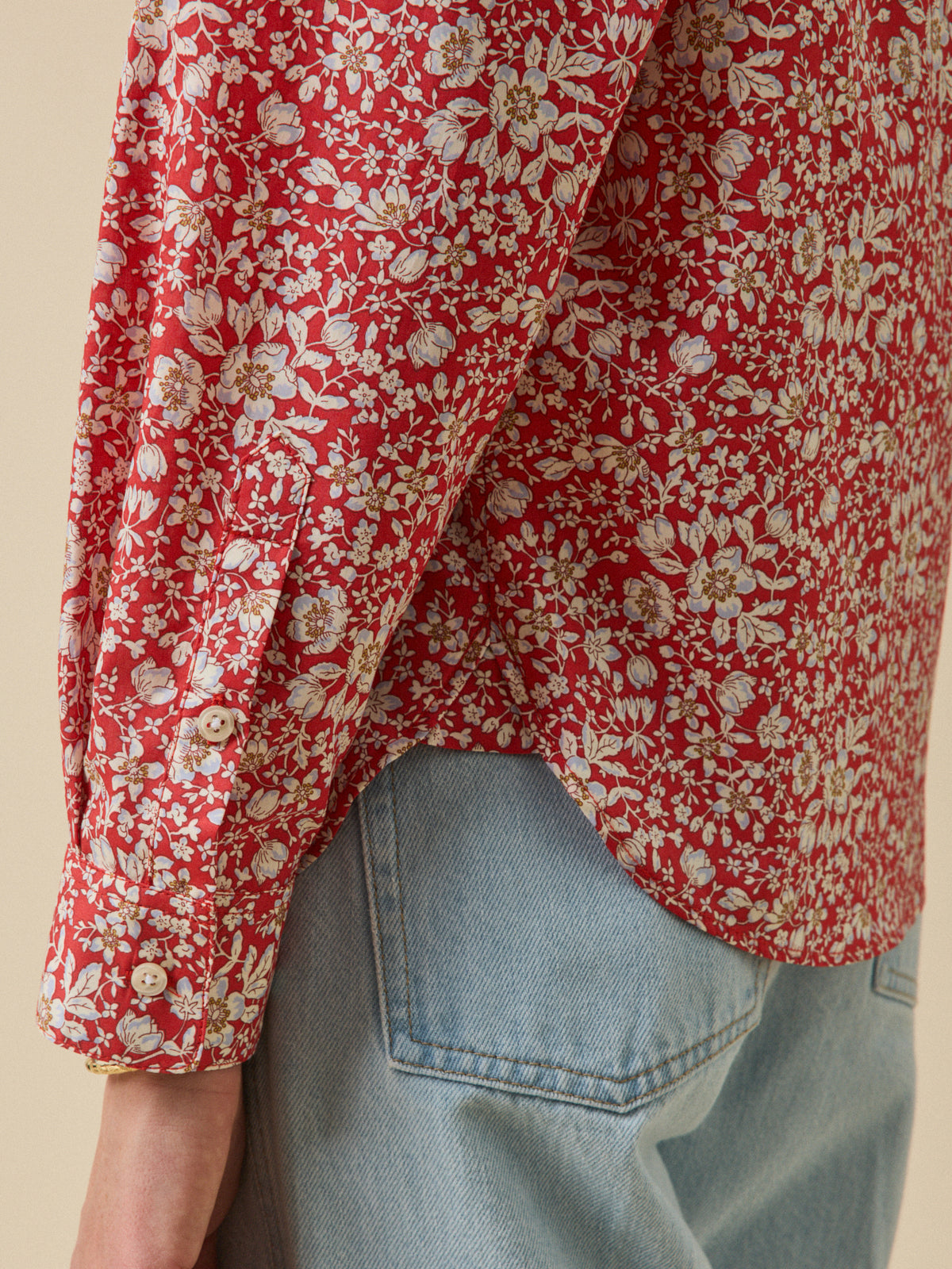 Chemise en tissu Liberty - Coupe Gaby