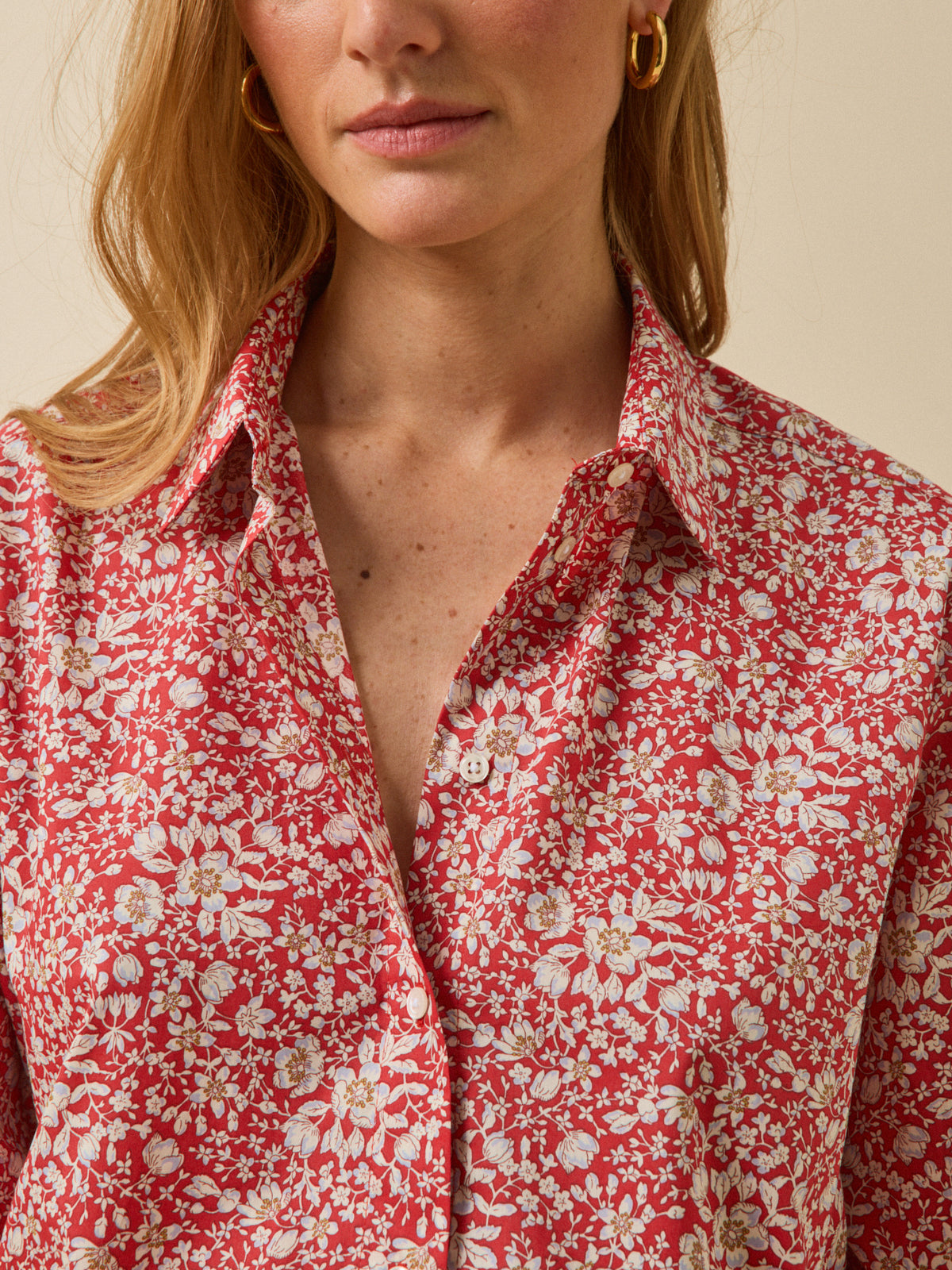 Chemise en tissu Liberty - Coupe Gaby