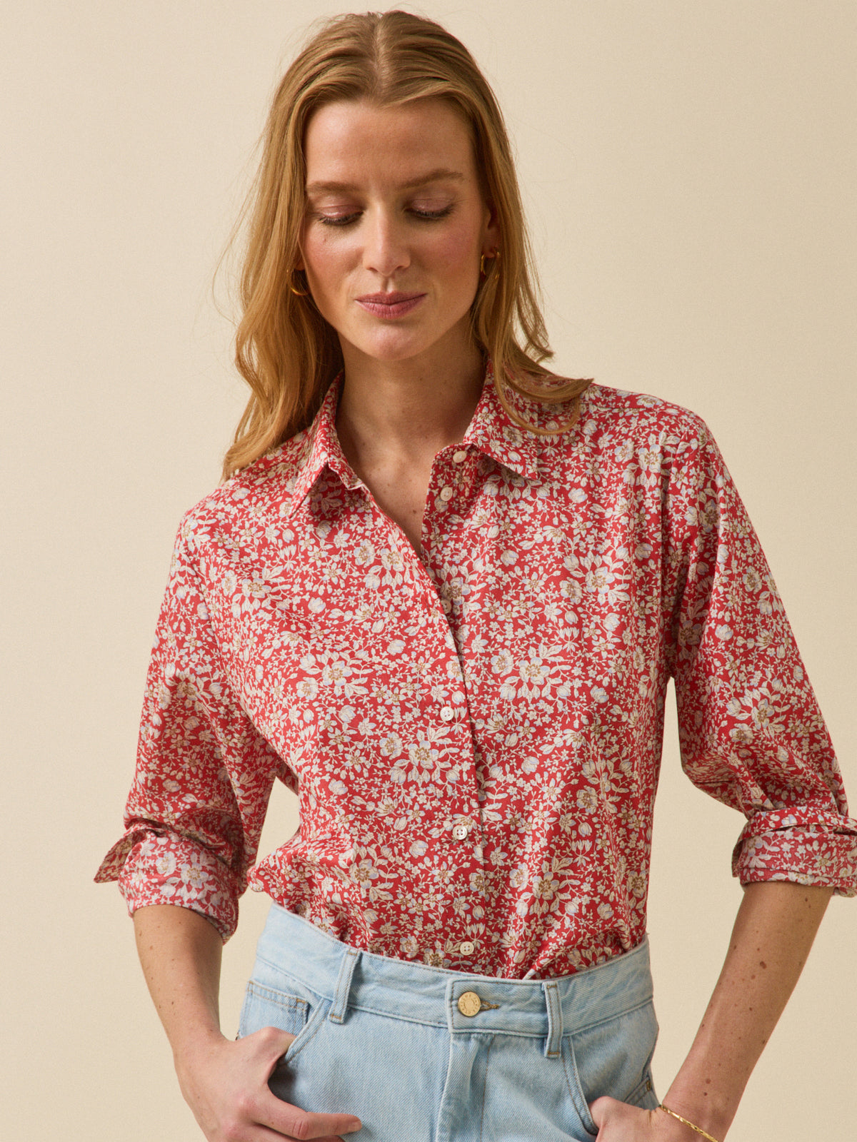 Chemise en tissu Liberty - Coupe Gaby