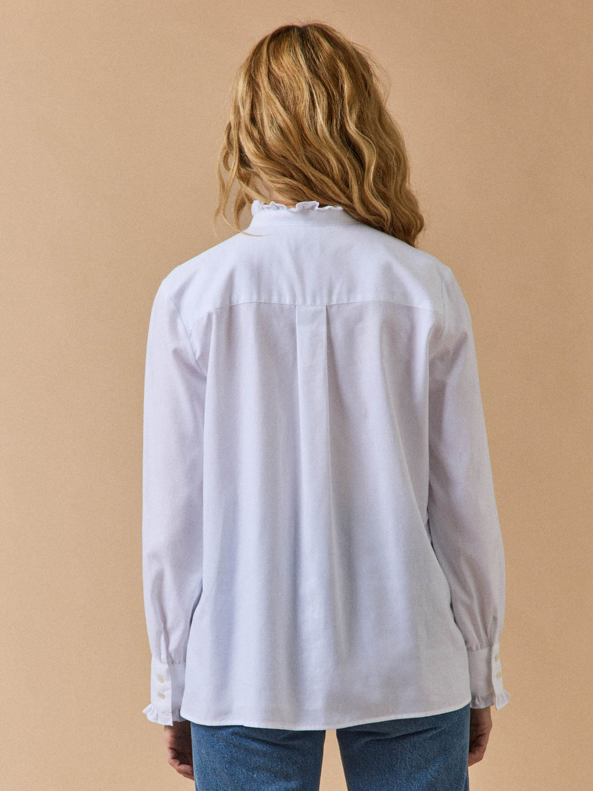 Chemise femme oxford coton biologique Émilie