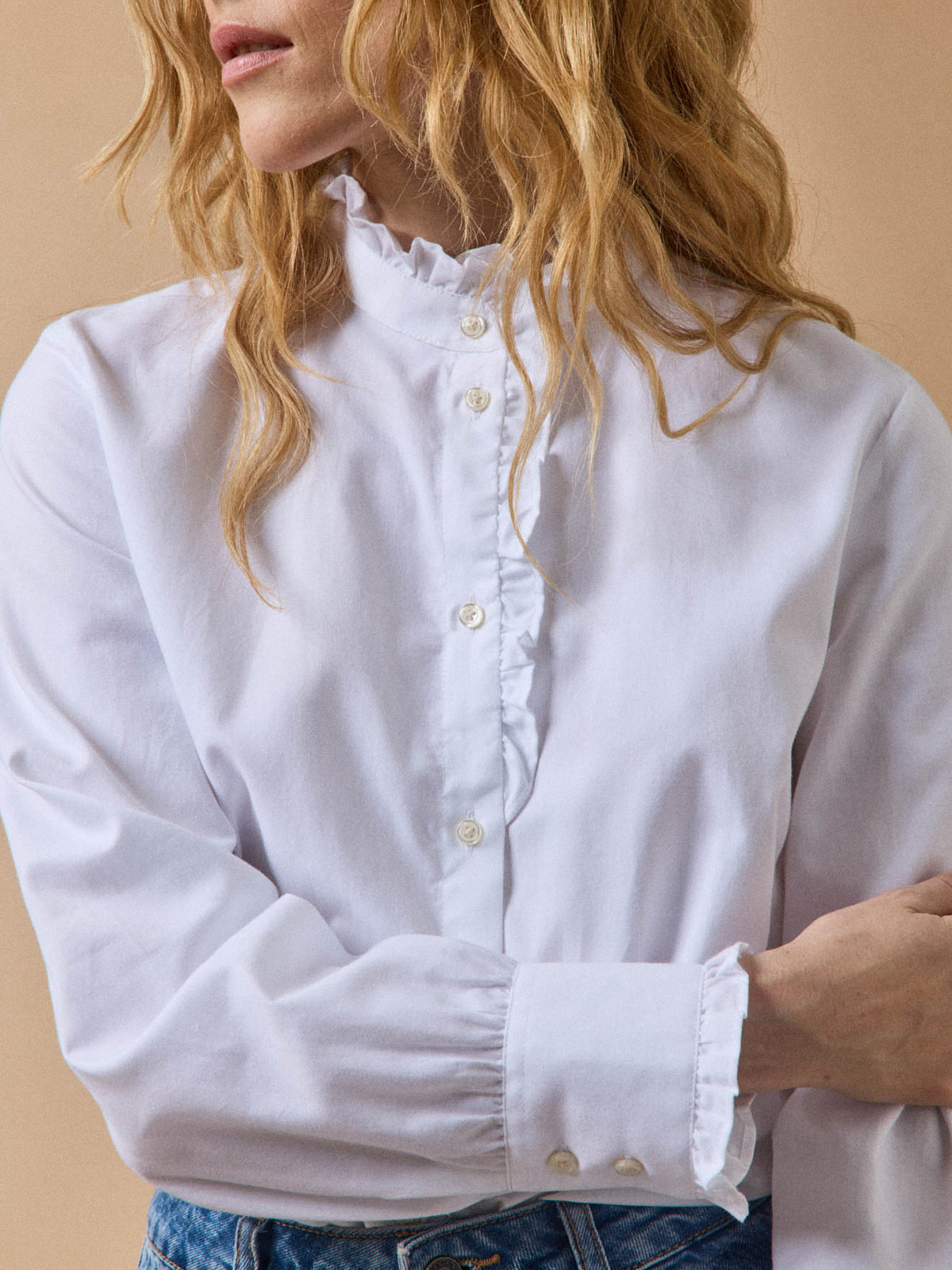 Chemise femme oxford coton biologique Émilie