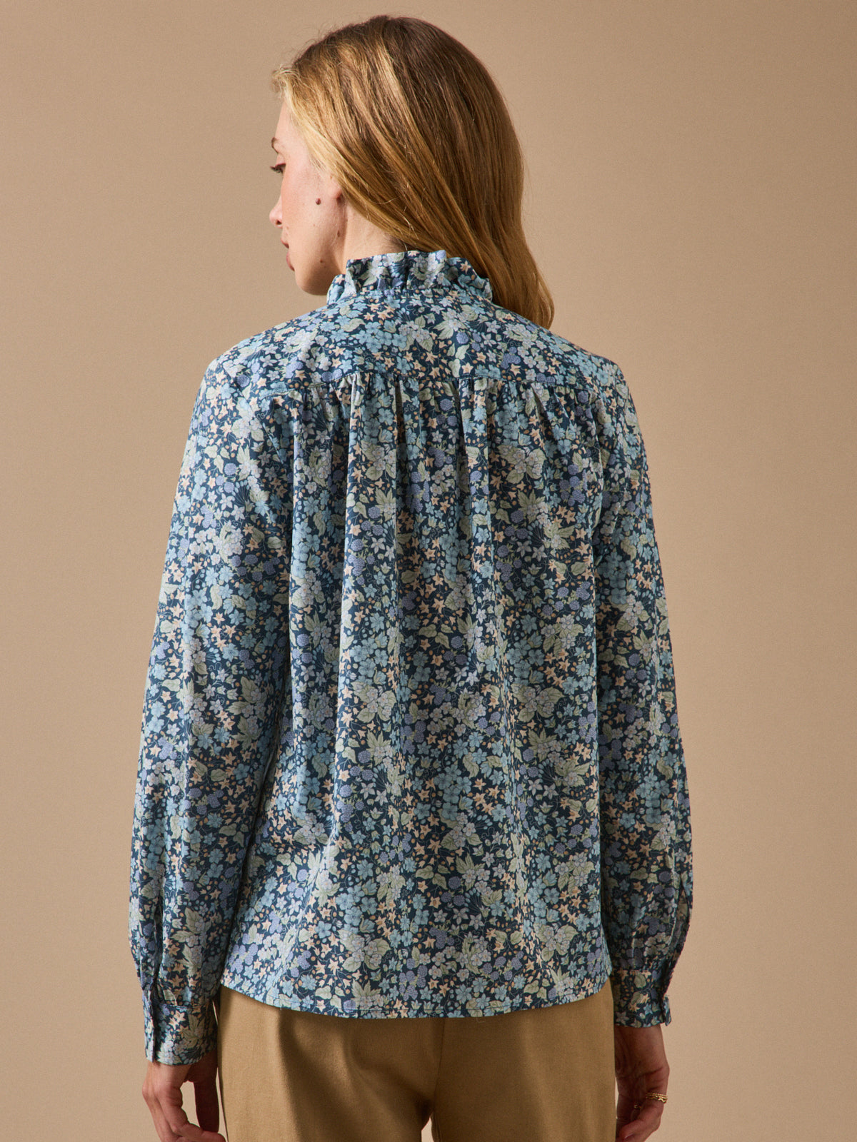 Blouse femme tissu Liberty - Coupe Noémie