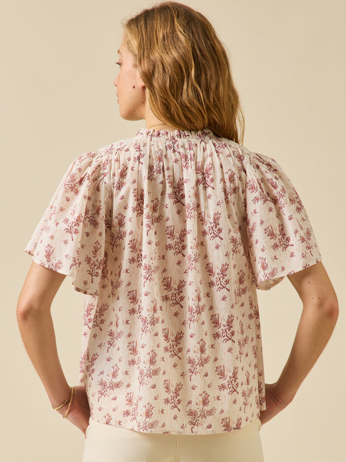 Blouse femme imprimé Thelma coton biologique