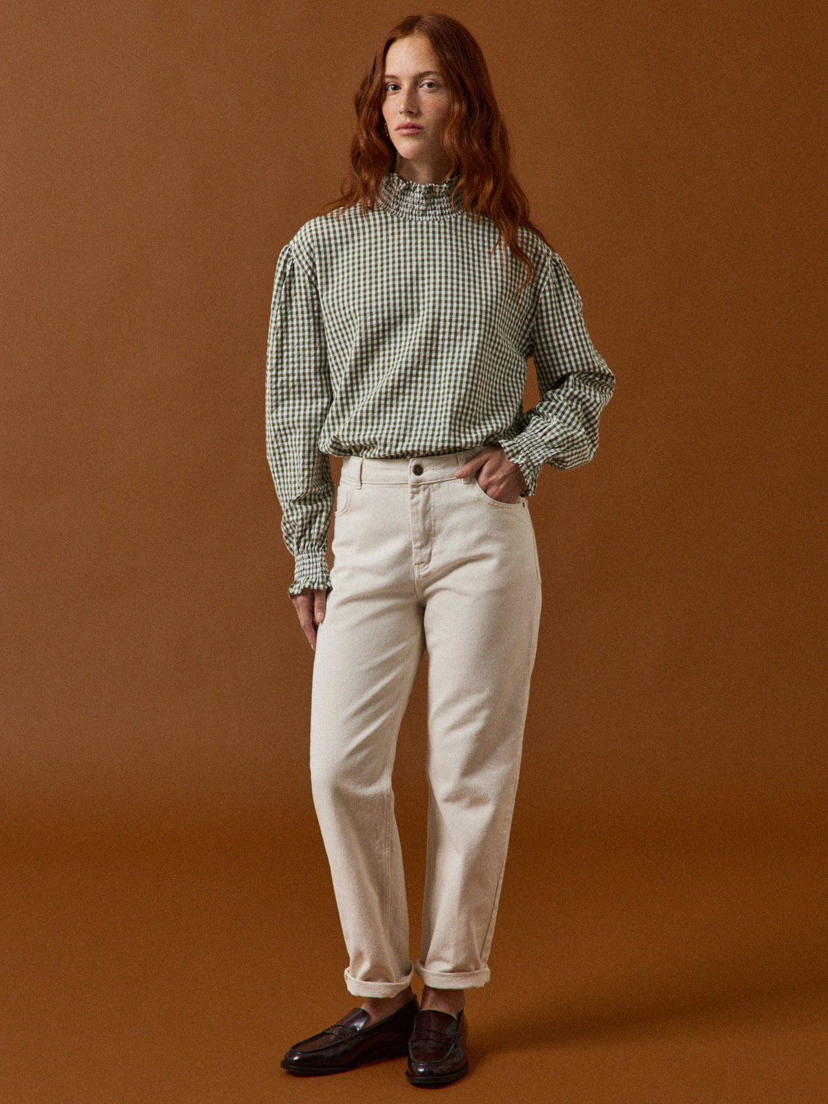 Blouse vichy Femme - Cyrillus X Apaches Collections
