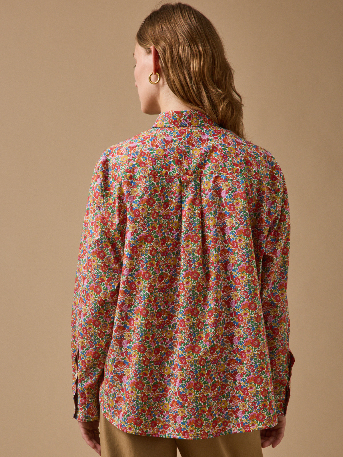 Chemise femme tissu Liberty - Coupe Gaby