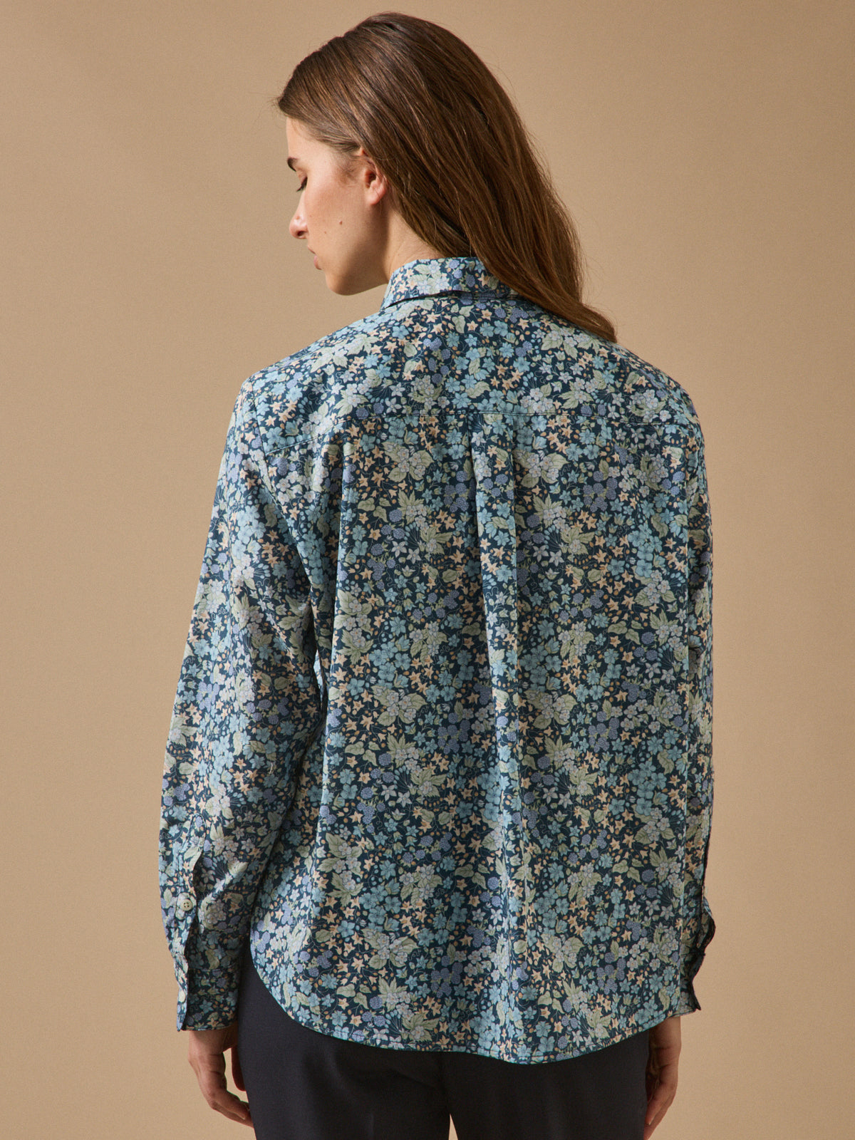 Chemise femme tissu Liberty - Coupe Gaby