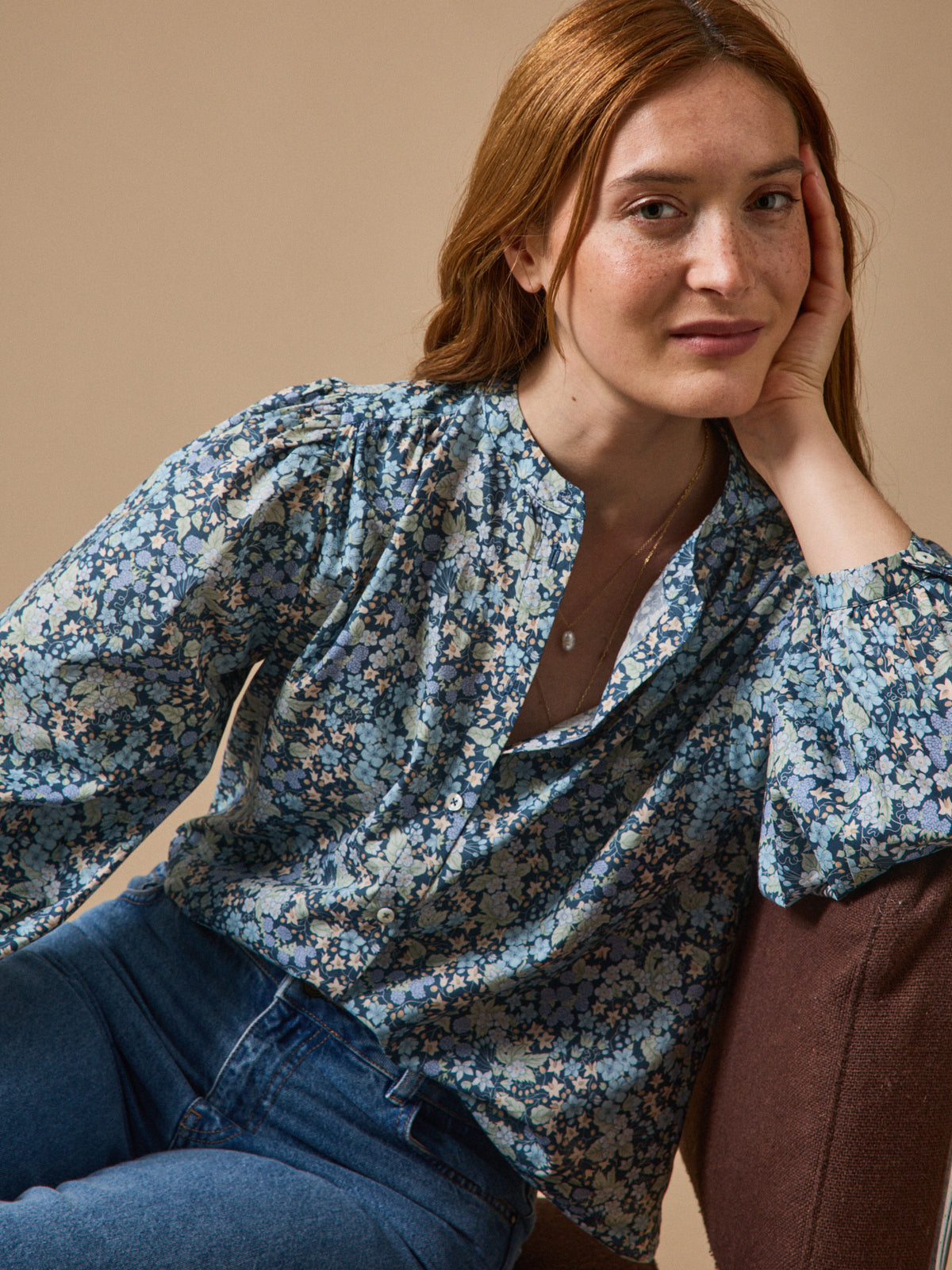 Blouse femme tissu Liberty