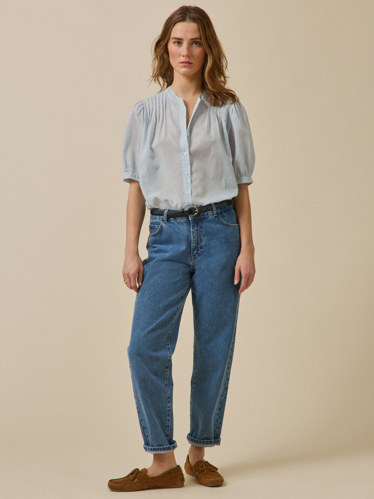 Blouse carreaux Tatersall femme