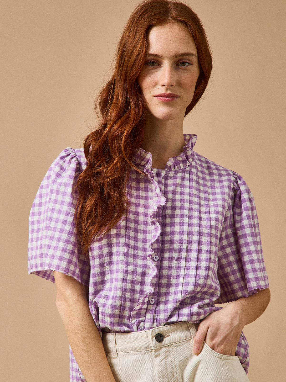 Blouse vichy Femme - CYRILLUS X EMILE & IDA