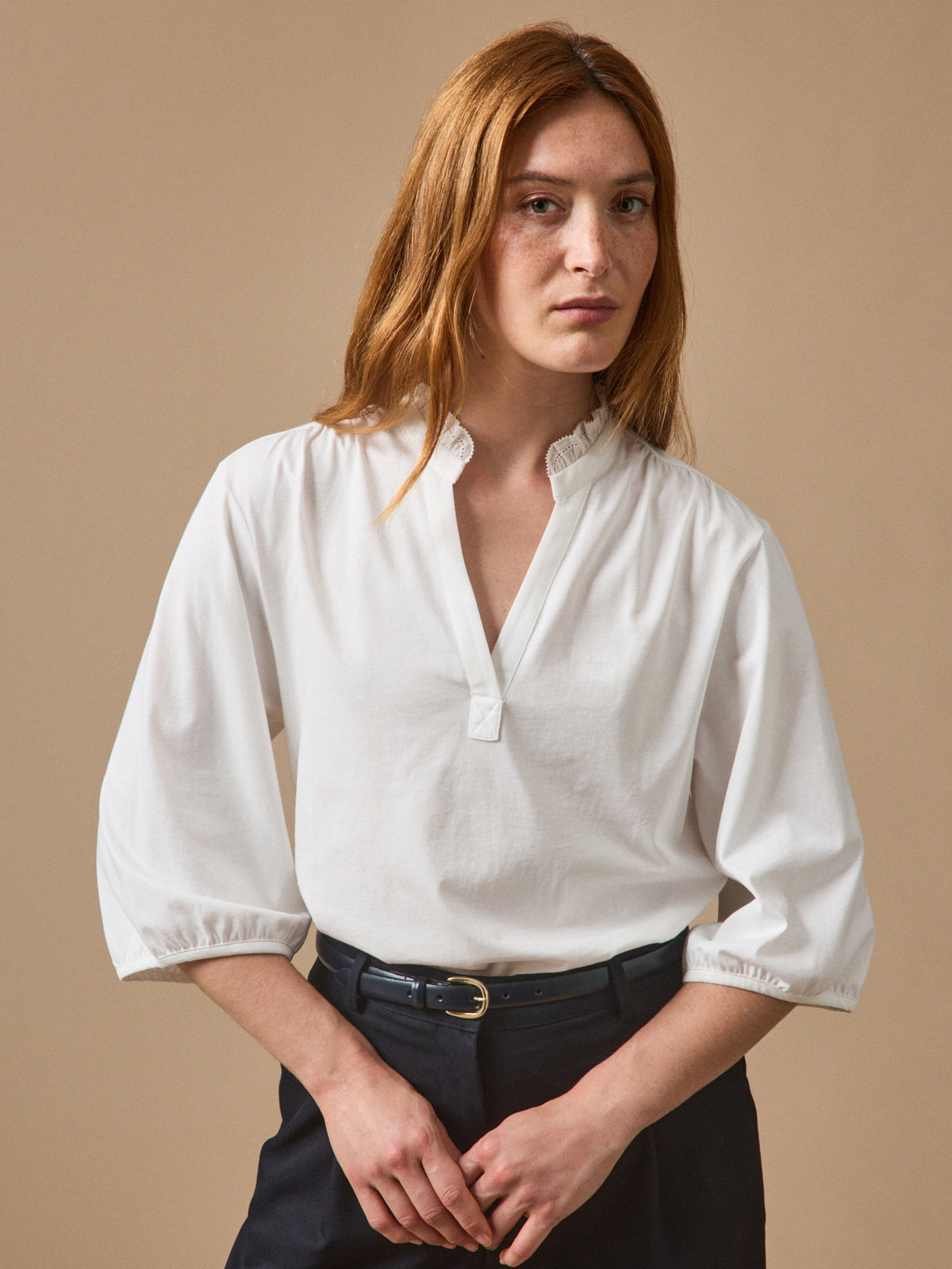T-shirt blouse femme coton biologique