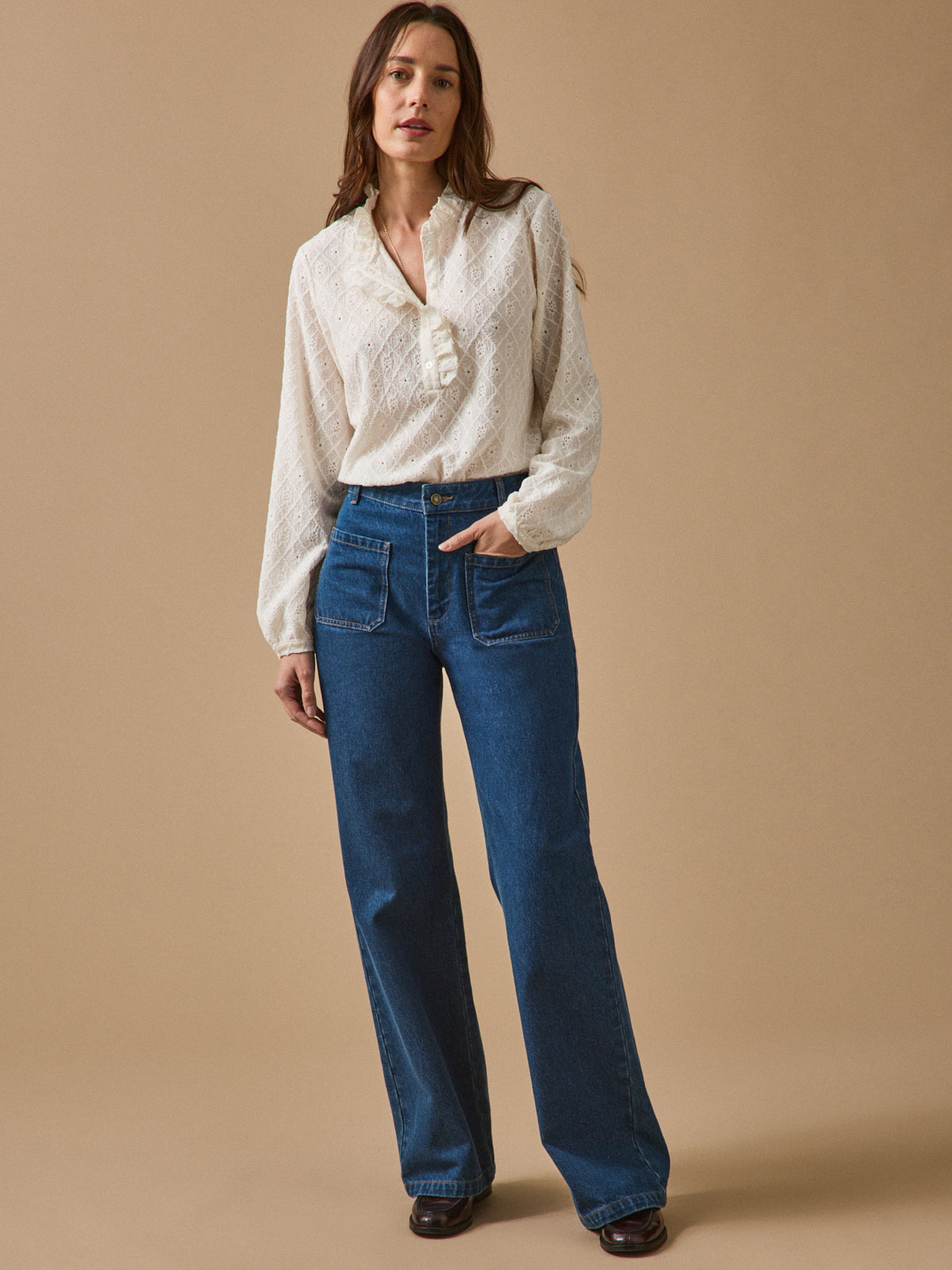 T-shirt blouse femme - Coupe Noémie
