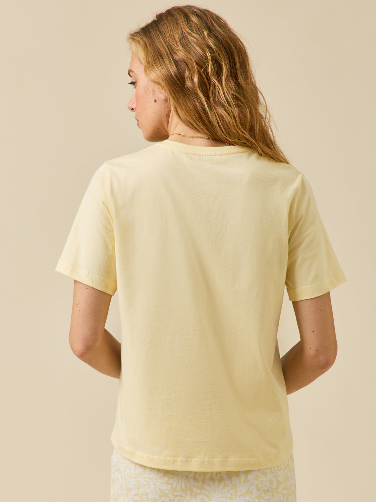 T-shirt brodé femme coton biologique