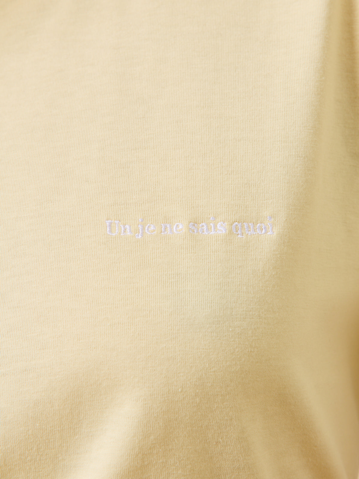 T-shirt brodé femme coton biologique