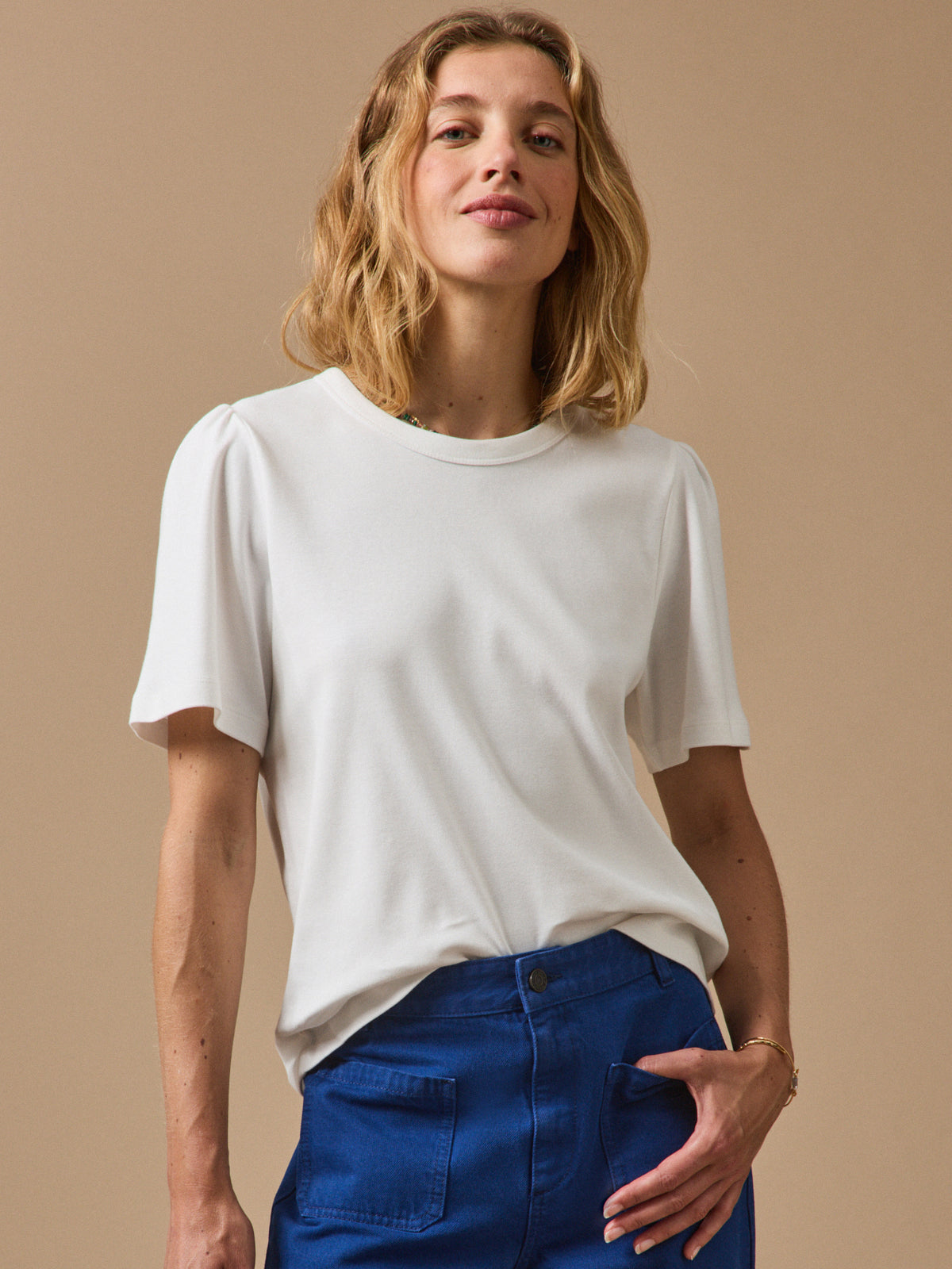 T-shirt manches courtes femme coton biologique