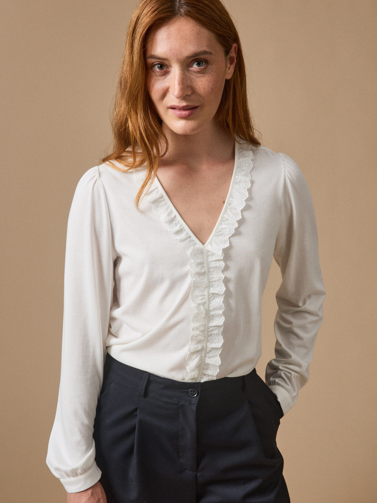 T-shirt femme coton biologique et modal