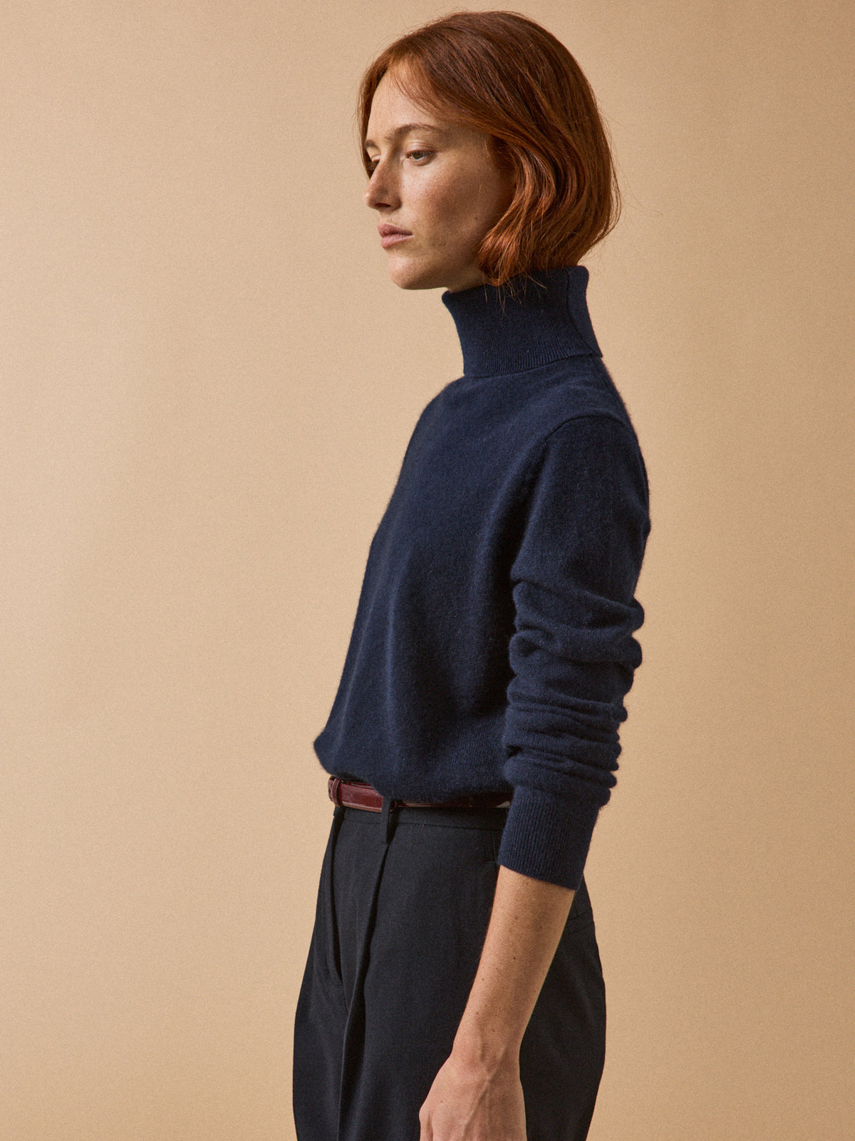 Pull col roulé femme - Collection Cachemire