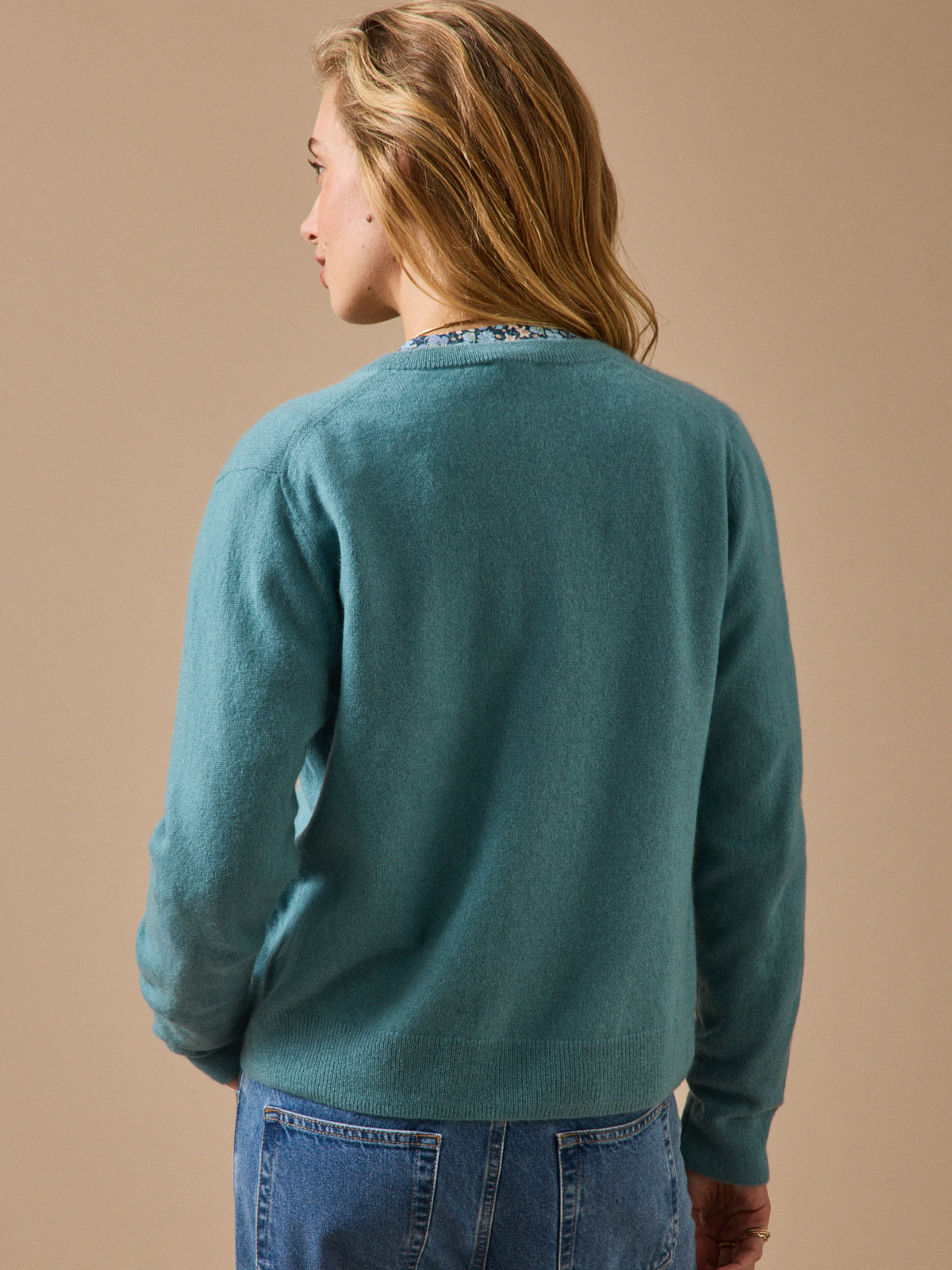 Gilet boutonné femme - Collection Cachemire