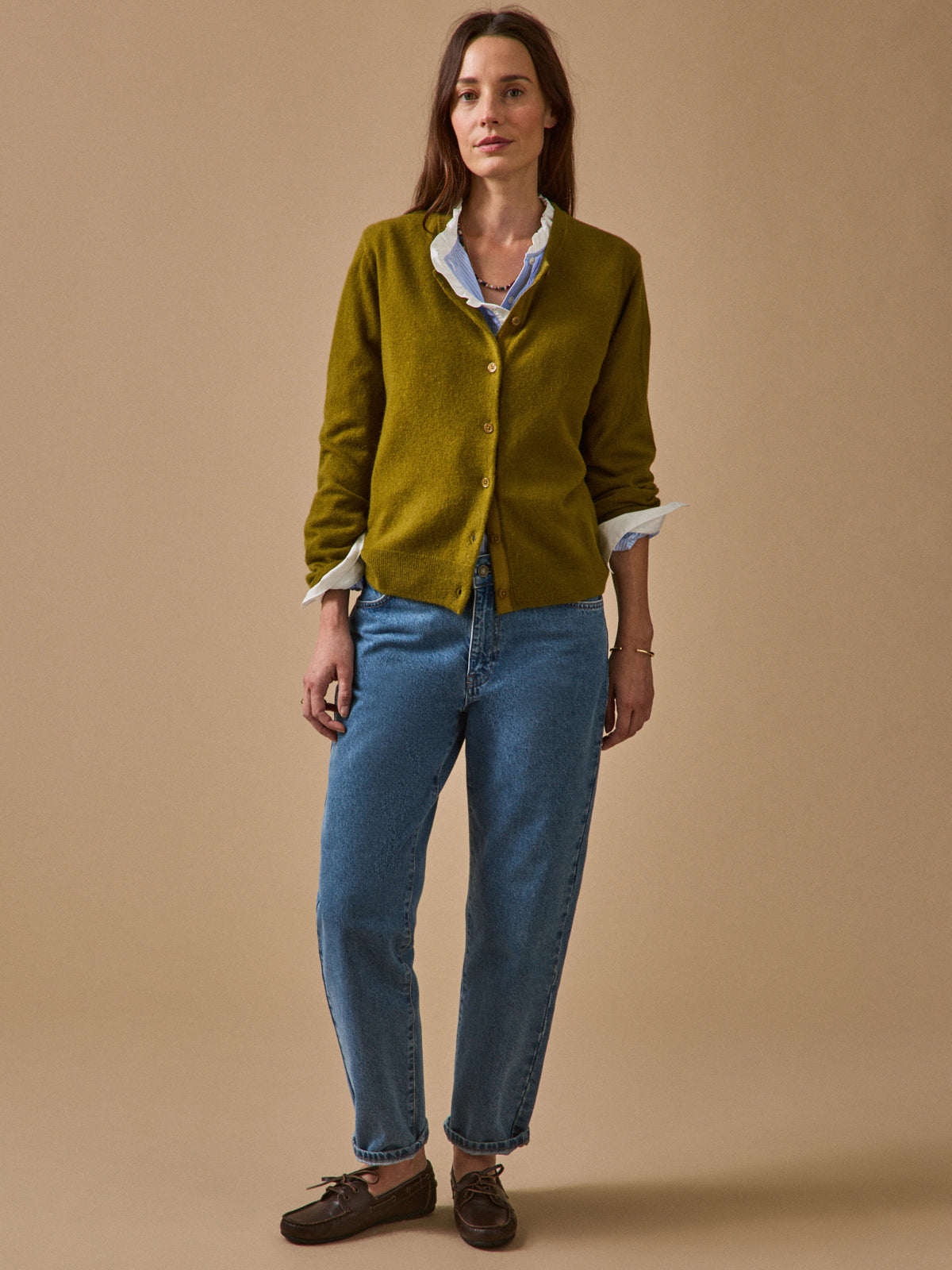 Gilet boutonné femme - Collection Cachemire