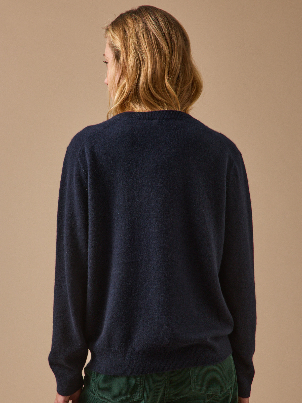 Pull col V femme - Collection Cachemire