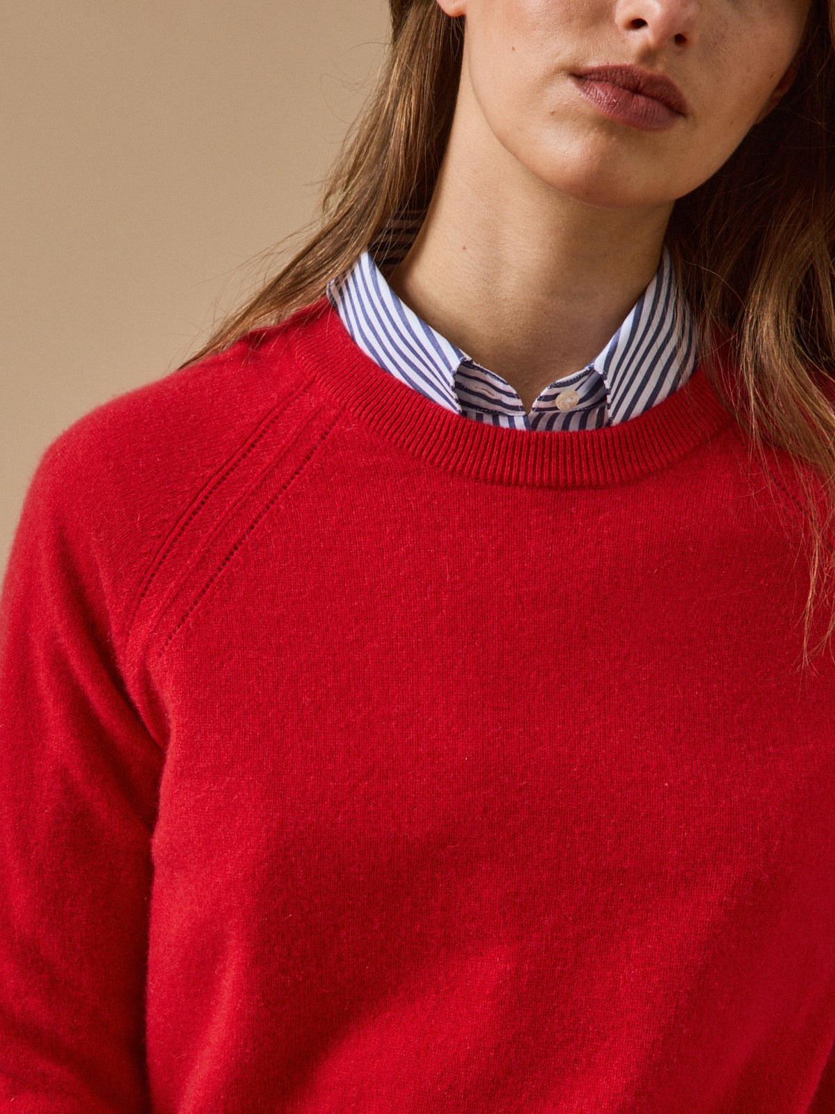 Pull col rond femme - Collection Cachemire
