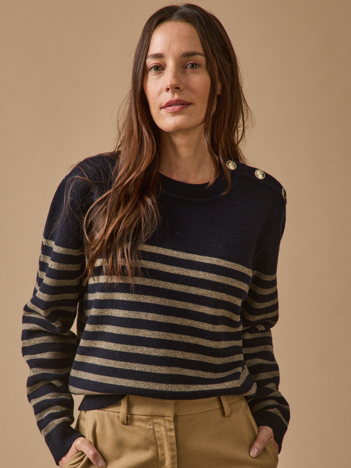 Pull marin femme laine RWS*