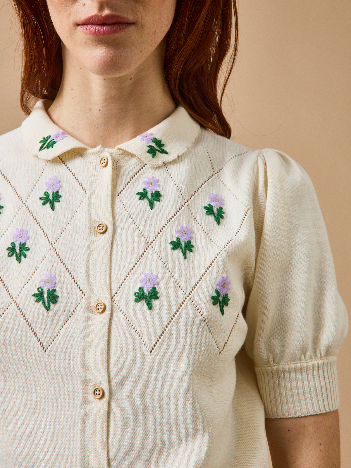 Gilet Femme brodé - CYRILLUS X EMILE & IDA