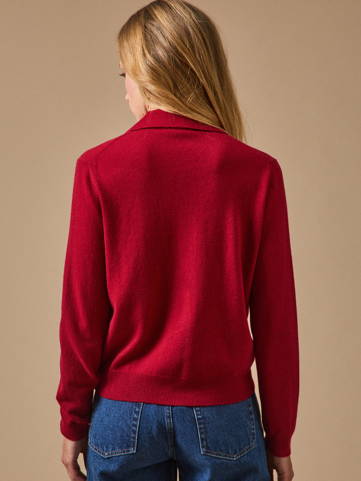 Gilet femme laine RWS* et cachemire