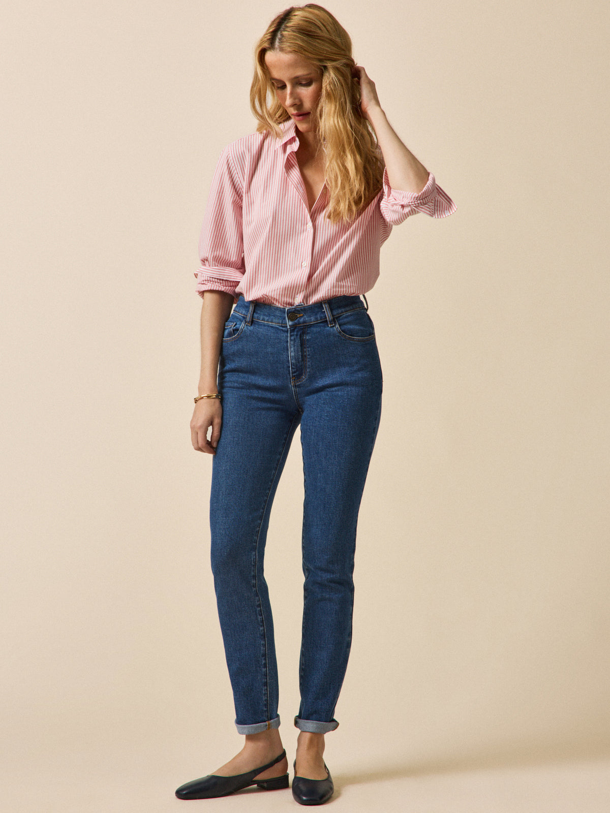 Jean slim femme Aurélie coton biologique