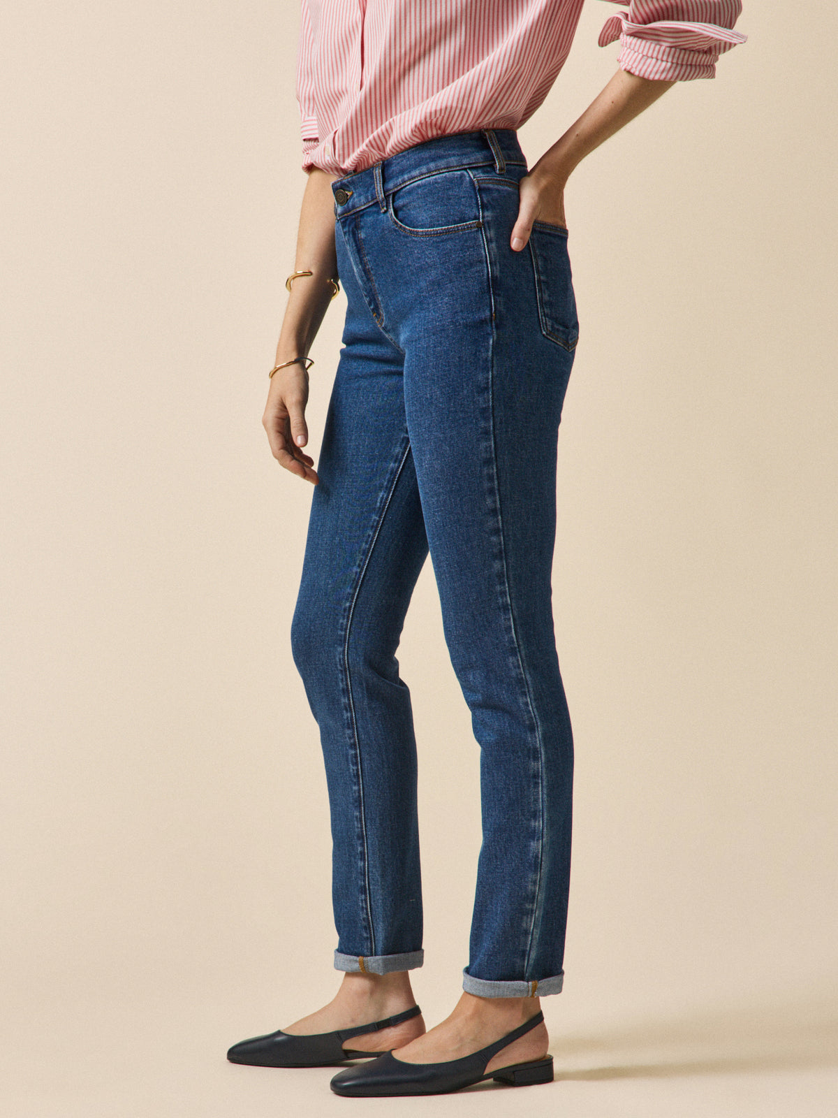 Jean slim femme Aurélie coton biologique