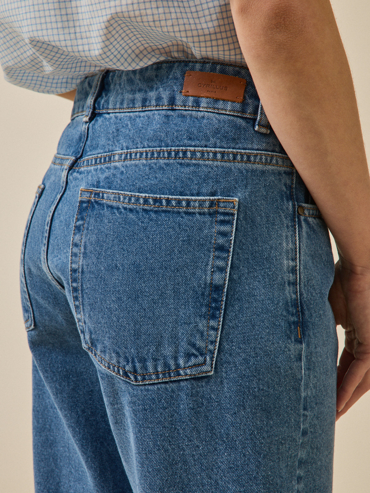 Jean mom femme Claire coton biologique