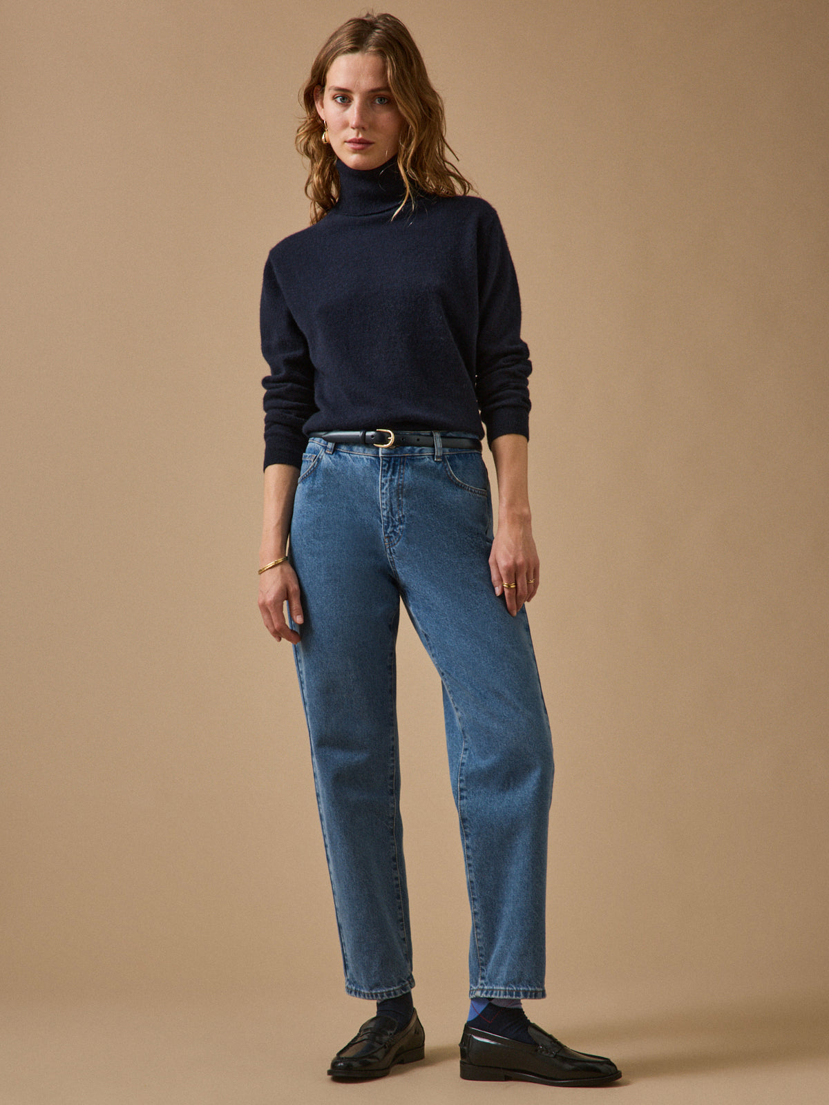 Jean mom femme Claire coton biologique