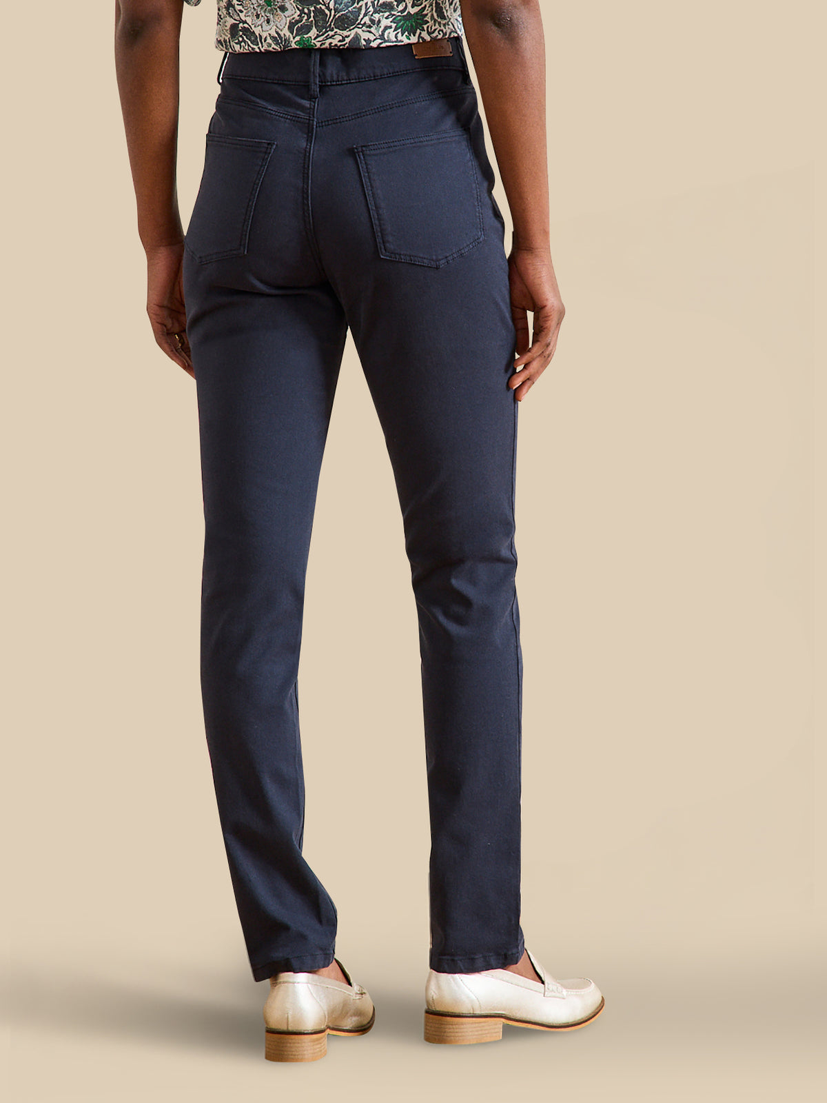 Pantalon slim couleur femme Chloé