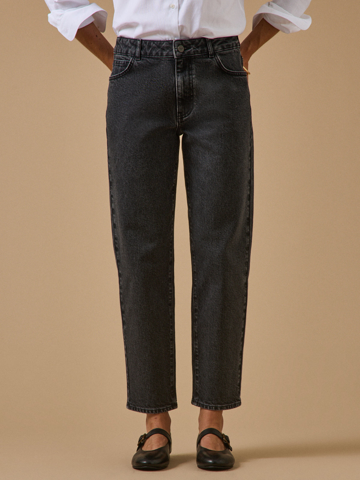 Jean mom femme Claire coton biologique