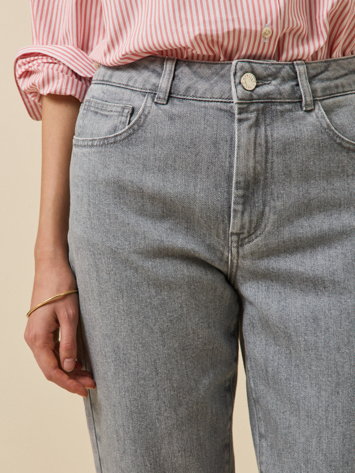 Jean mom femme Claire coton biologique