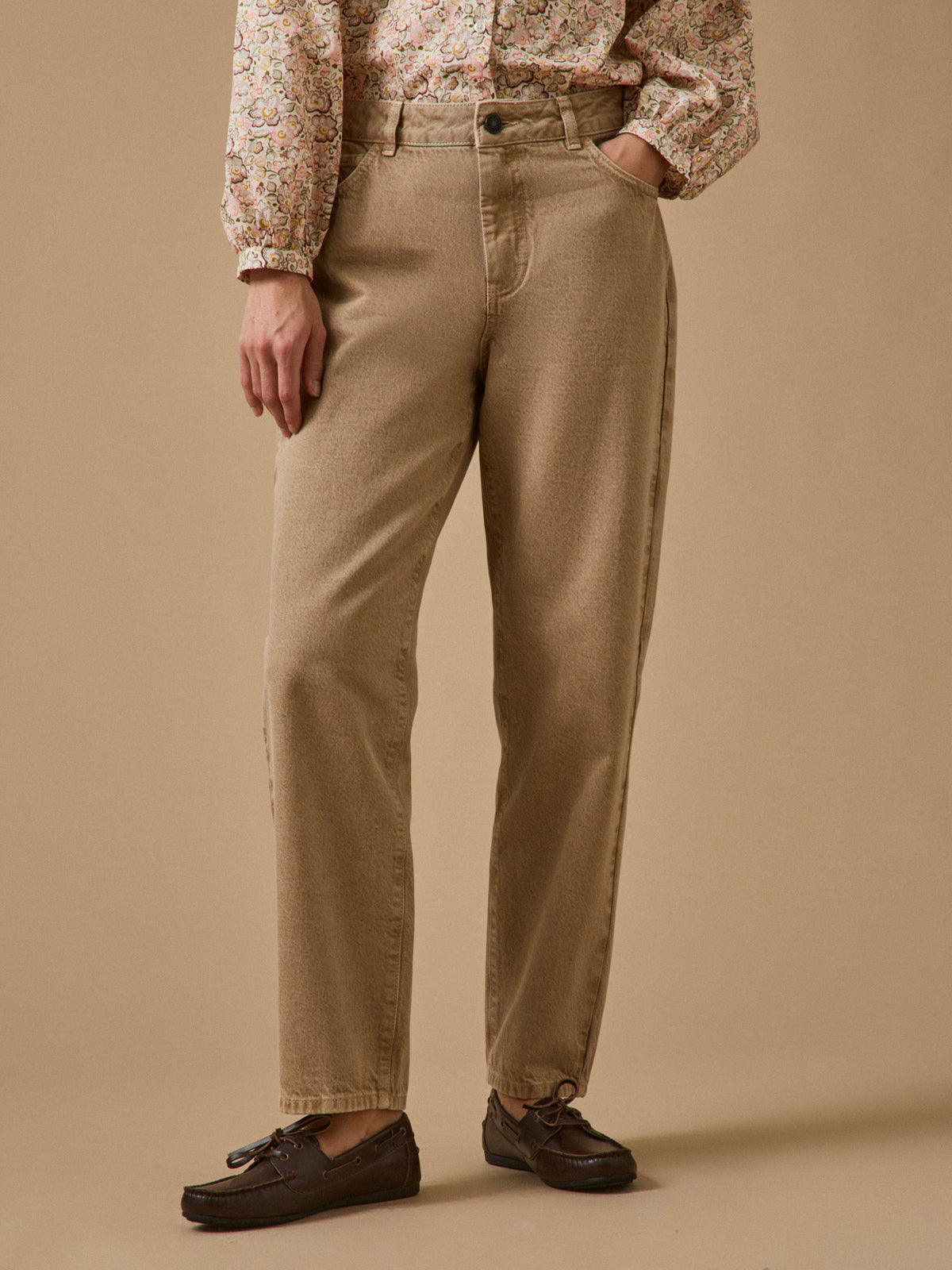 Jean mom femme Claire coton biologique