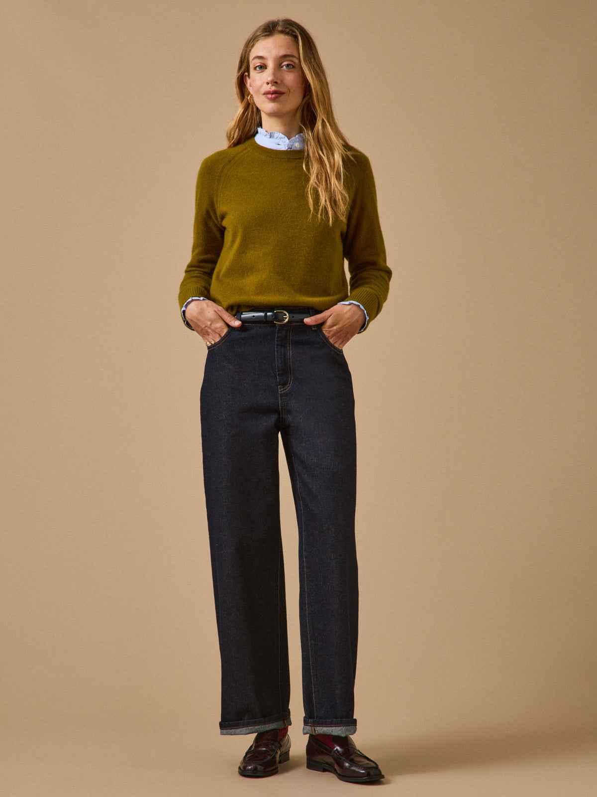 Jean wide femme Émilia coton biologique