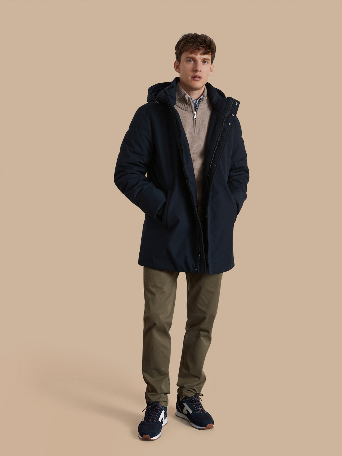 Parka intérieur matelassé homme