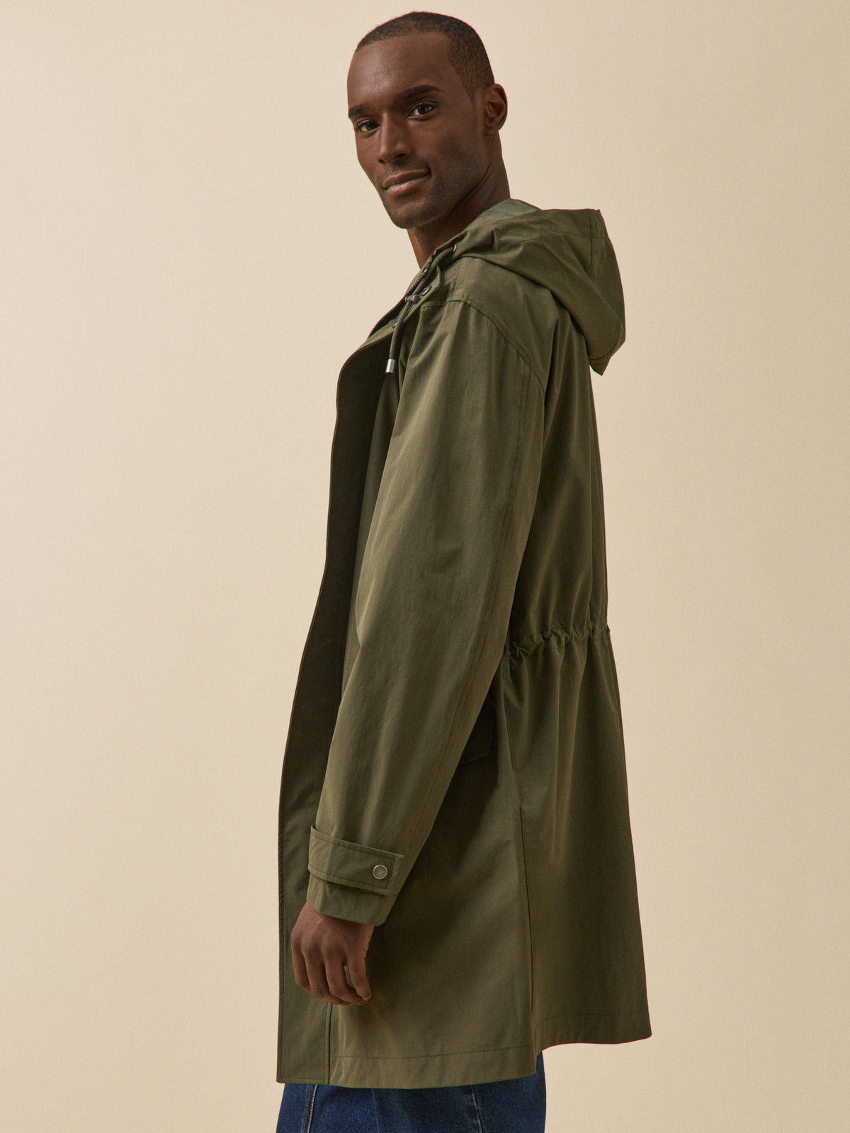 Parka ultra light longue homme