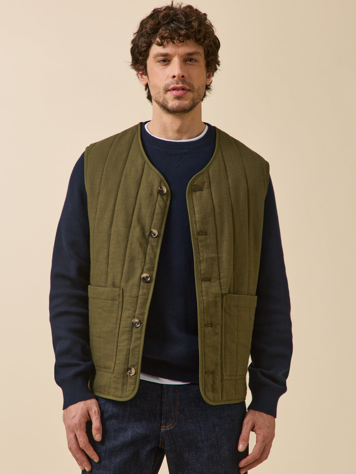 Veste sans manches homme