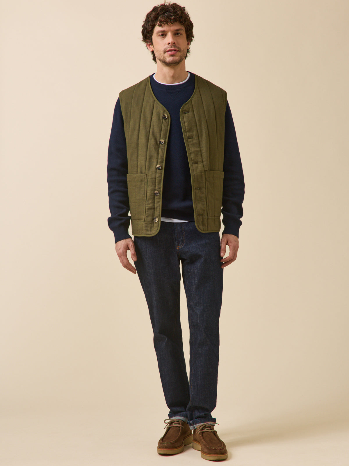 Veste sans manches homme