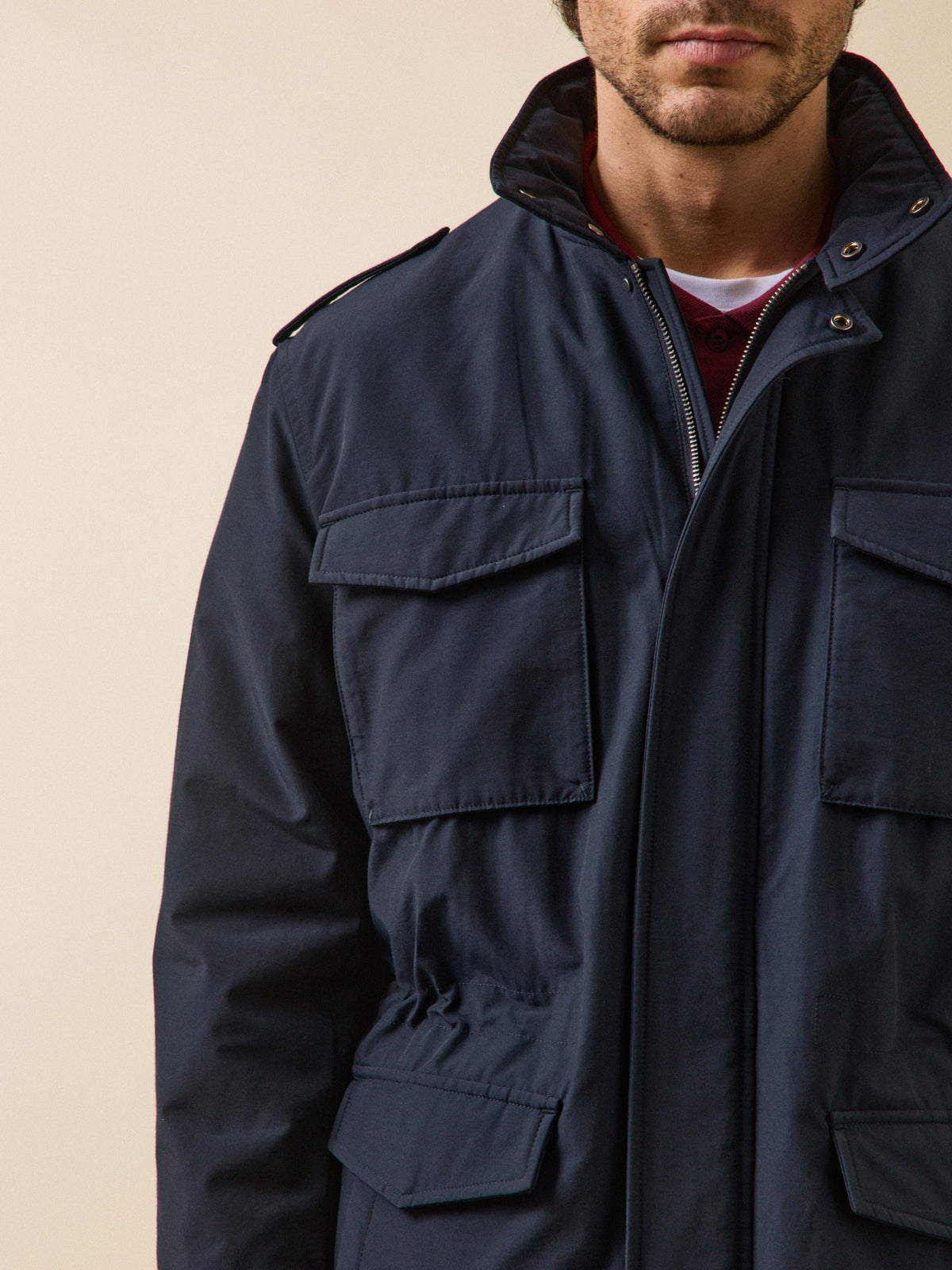 Parka saharienne ouatinée homme